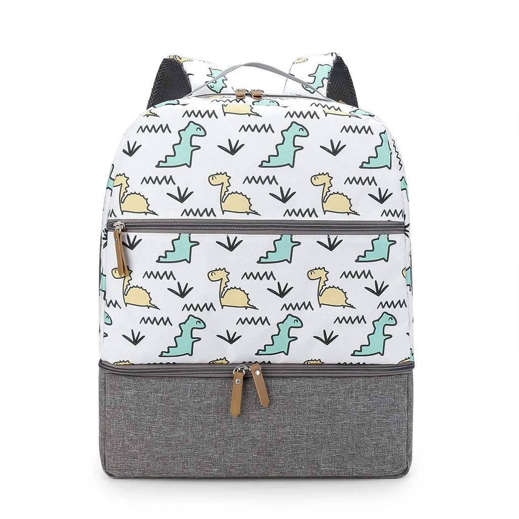 Dětská taška Taška na pleny Batoh Taška na odsávačku mateřského mléka Chladicí přihrádka na odsávačku Stylový organizér na dětskou tašku Taška na dětské lahvičky