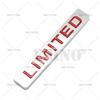 Car Styling 3D Limited Trunk Zinc Alloy Adhesive Emblem Fender Rear Body Tailgate Badge For Jeep Cherokee Compass Wrangler