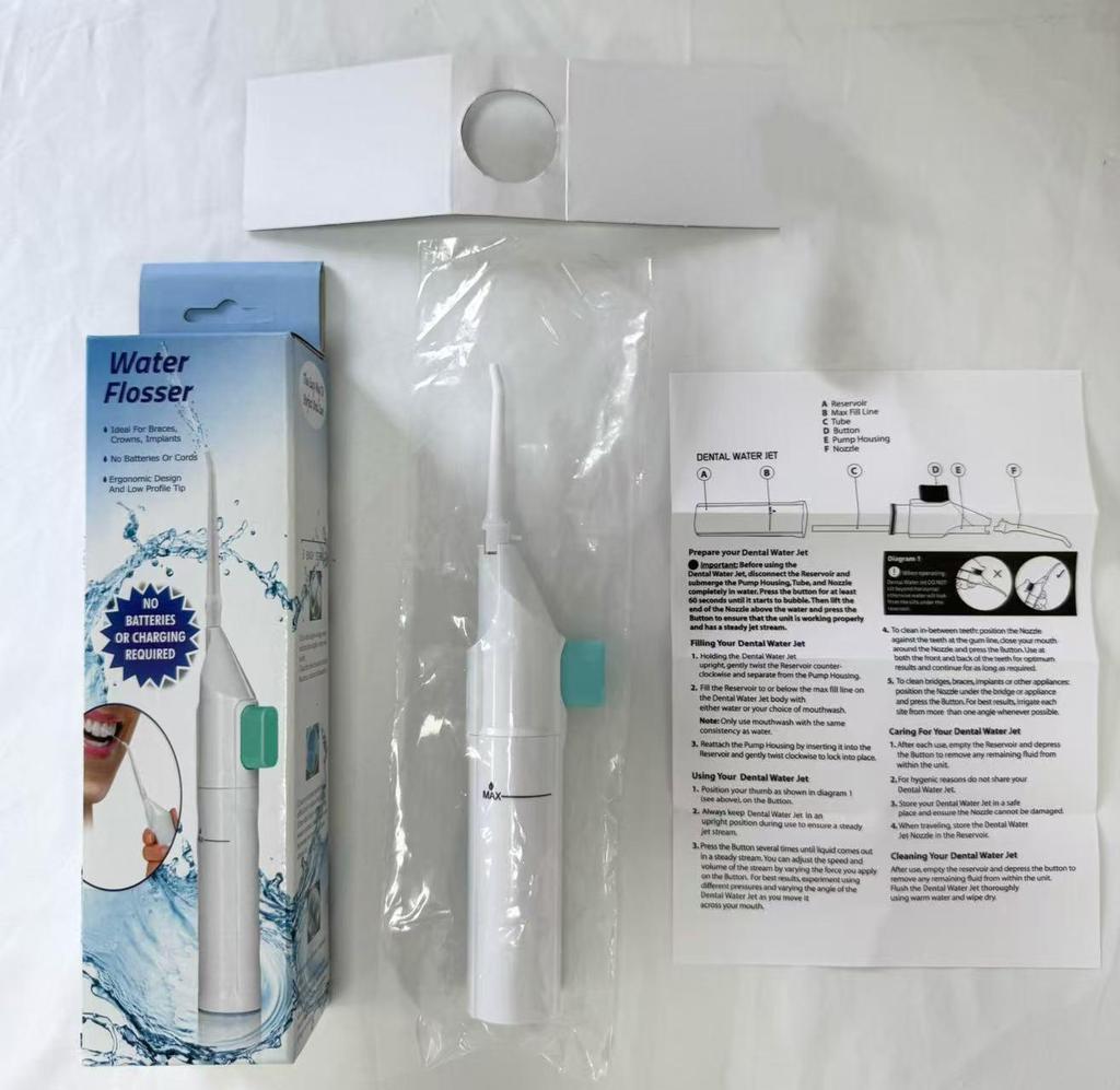 Portable Travel Water Flosser & Tooth Cleaner