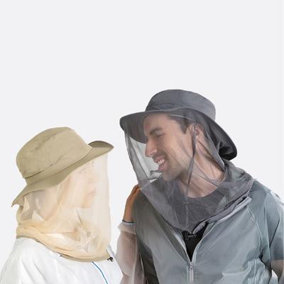 Anti Mosquito Fisherman Hat Breathable Anti Mosquito Insect Bucket Hat Wide Brim Fishing Caps  Men