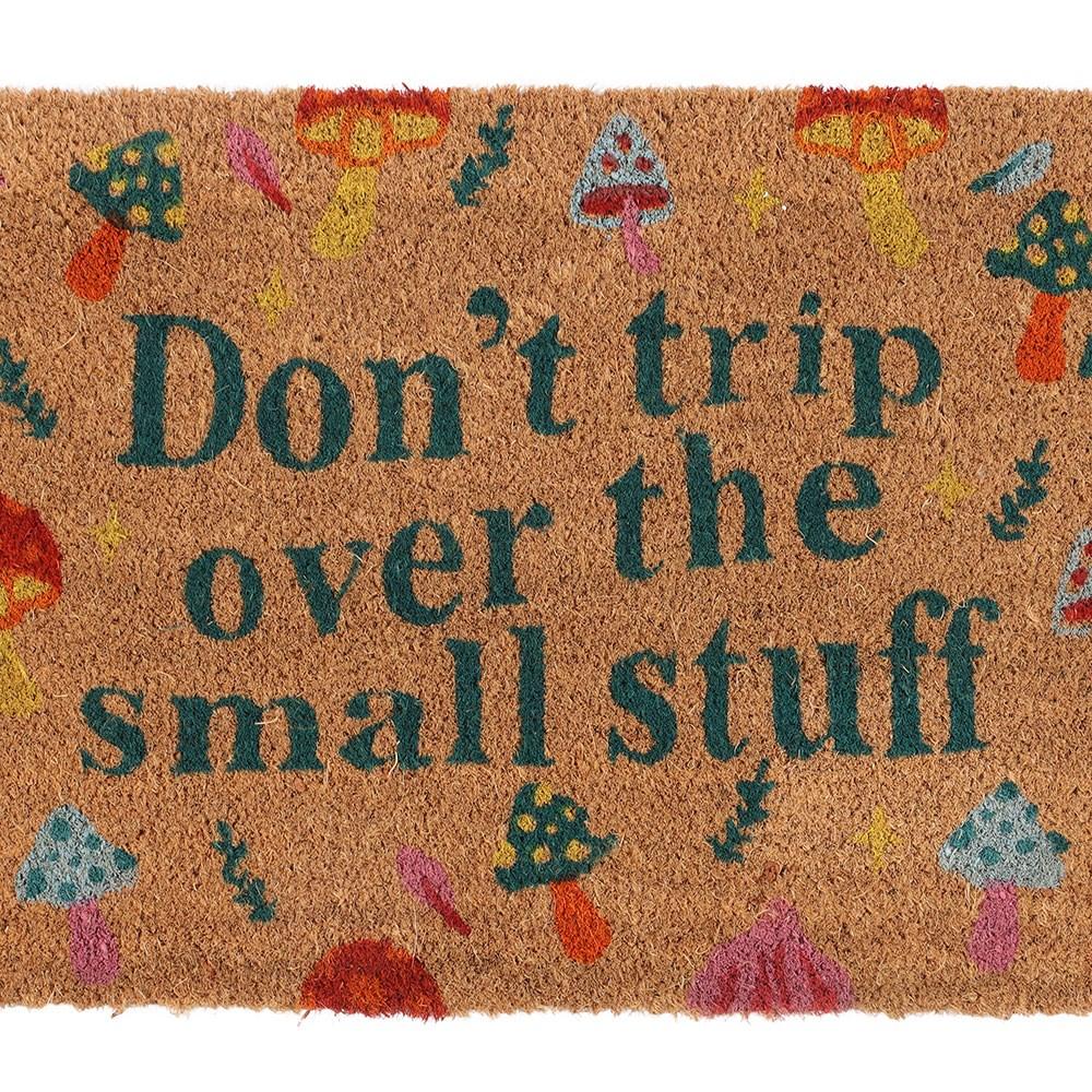 Something Different Don´t Trip Mushroom Door Mat