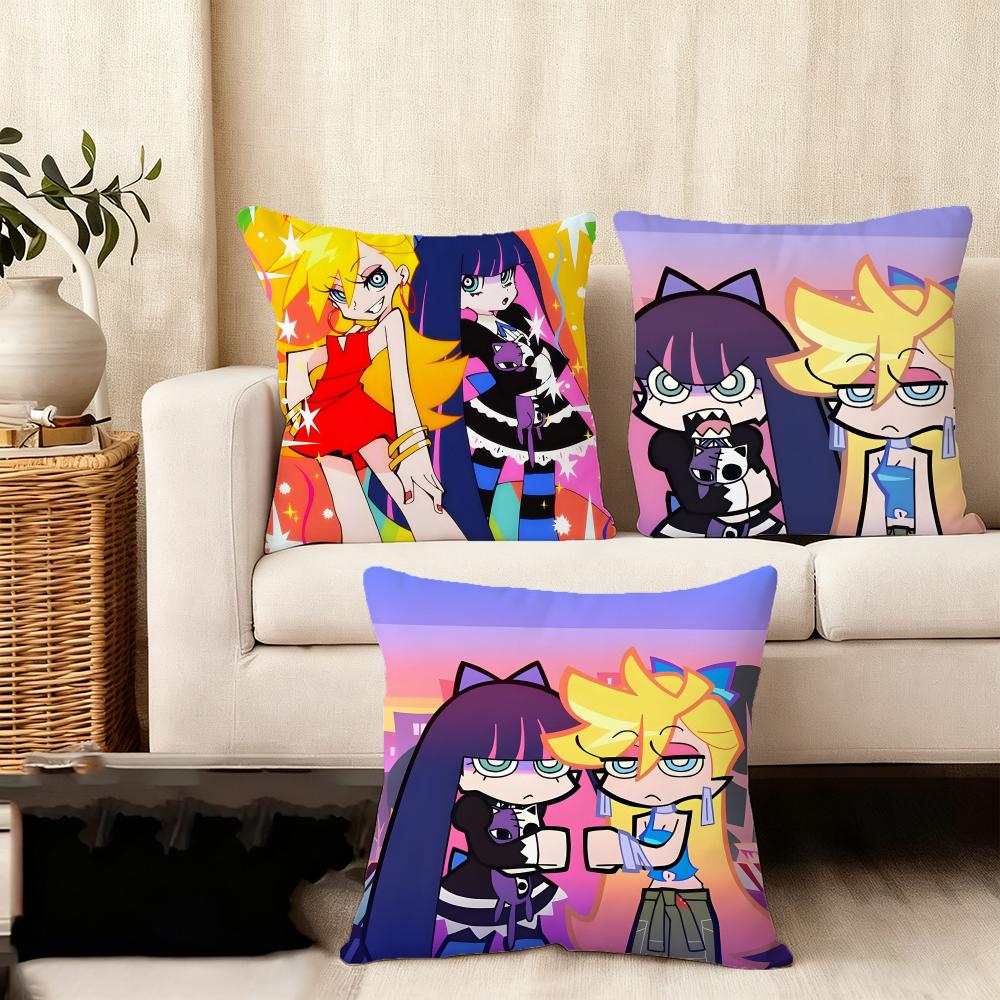 PPanty StockingG Garterbelt Cushion Cover Plush Fabric Soft DoubleSided Printed Sofa Warm Winter Home Child Gift Pillow Case