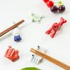 2pcs/setCeramic Vegetable Shape Chopsticks Holder Chopsticks Holder Stand Practical Fashion Kitchen Tableware Chopsticks Holders