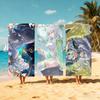 Zibai Genshin Impact Towel Beach Quick Dry Soft Pool Towels Gift for Travel Gym Shower Camping Sports