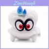 Adorável Companheiro Super Mario Odyssey Cappy Branco Forma Normal Boneco de Pelúcia 8" Para Colecionadores