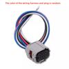 Front Radar / Sonar Sensor Connector Plug Pigtail 8 Way For Toyota 90980-12520