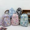 Schoolbag senior school bag large capacity fresh sweet girl backpack primary school students junior high school casual backpack