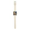 Catmint Cat Art Parody Watch IV Ivory [Follow] N00725S-1 Women's