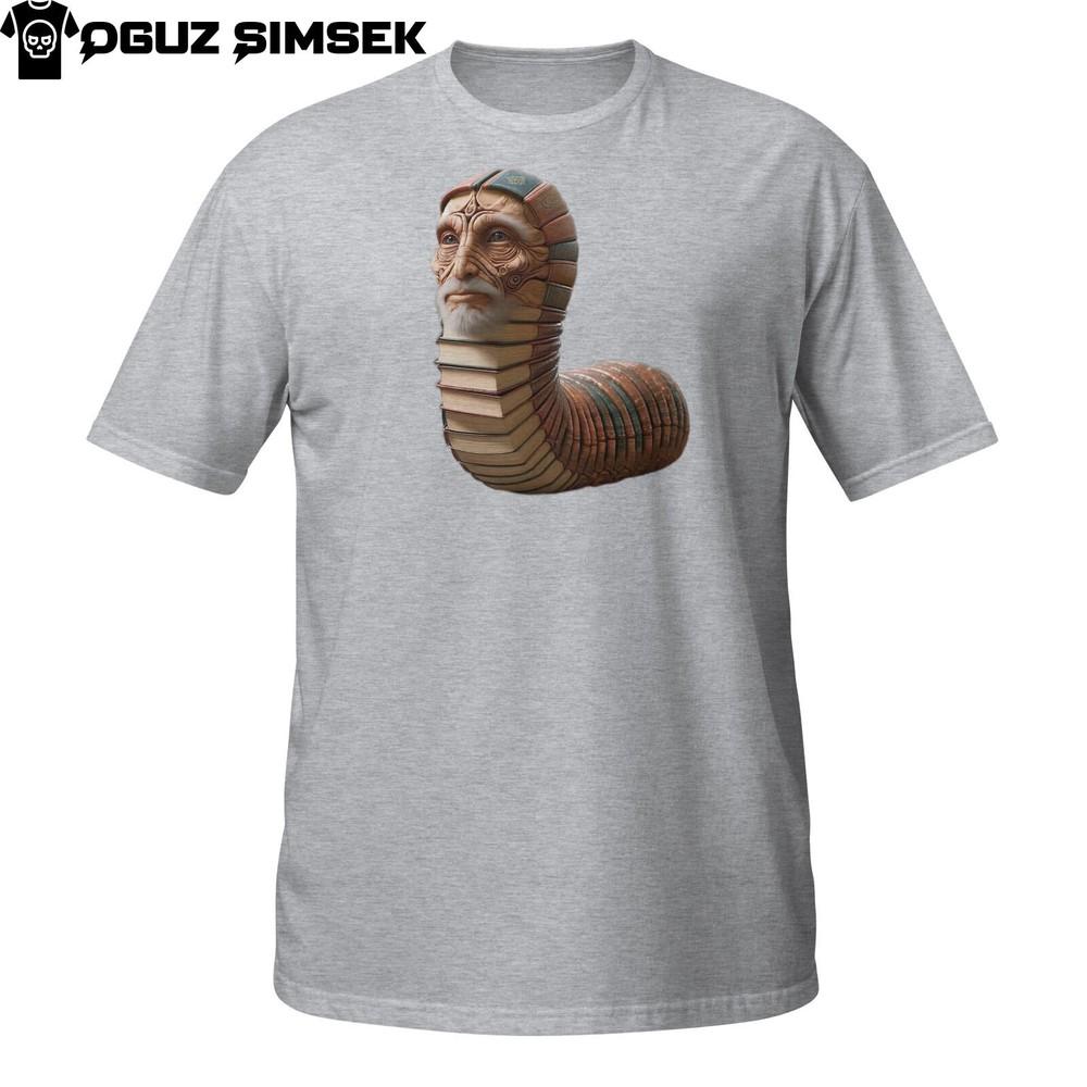 

Mesopotamian Style Bookworm Graphic Short-Sleeve Unisex T-Shirt 3XL