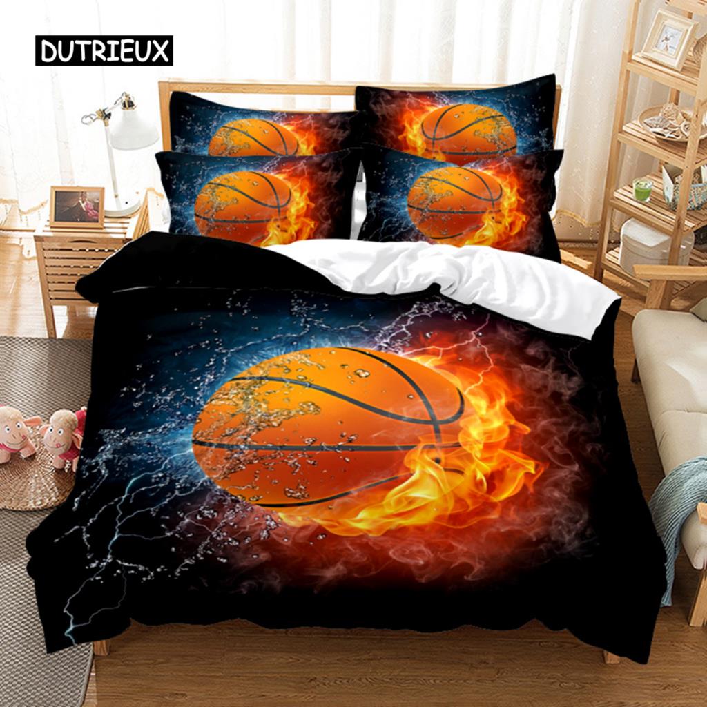 Athletic Sports Bedding Set Duvet Cover Set 3D Bedding Digital Printing Bed Linen Queen Size Bedding Set Fashion Design