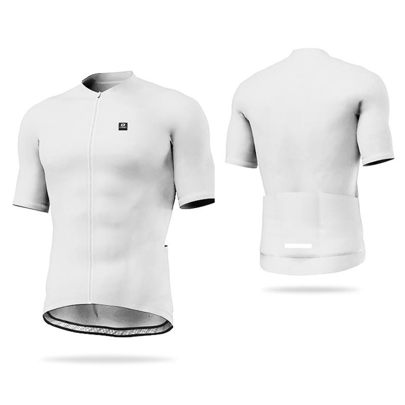 Mens Breathable Cycling Jersey Shorts Set Road Mountain Bike Riding Medium белый