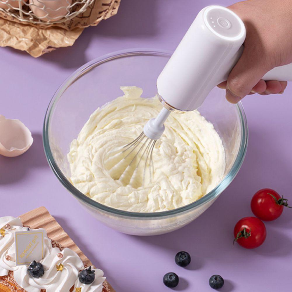 Handheld Cream Whisk Rechargeable Cream Whipper Multi-functional Food Blender  Kitchen