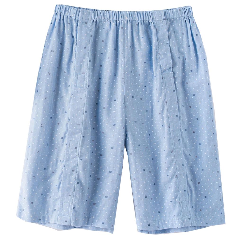 

LAROTSUBA Полностью открывающиеся послеродовые трусы на липучках, больничные мягкие и легко надеваются и снимаются, штаны для поддержки при переодевании подгузников, штаны после операции, синий