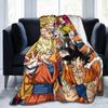 Japanese Anime DBZ Blankets Plush Throw Blanket Summer Air Conditioning Portable Soft Warm Bedsprea,