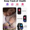 Health Fitness Tracker with 24/7 Heart Rate, Blood Oxygen, Blood Pressure, Sleep Tracker, 5ATM Waterproof Activity Trackers with Step Tracker,