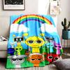 Sprunki Theme Blanket Suitable For The Sofa Camping And Travel Made Of Soft Flannel Material An Ideal Gift For Occasions Such As Birthday