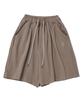 A NOTHING Pin-Knit Wide 1/2 Pants (Beige)