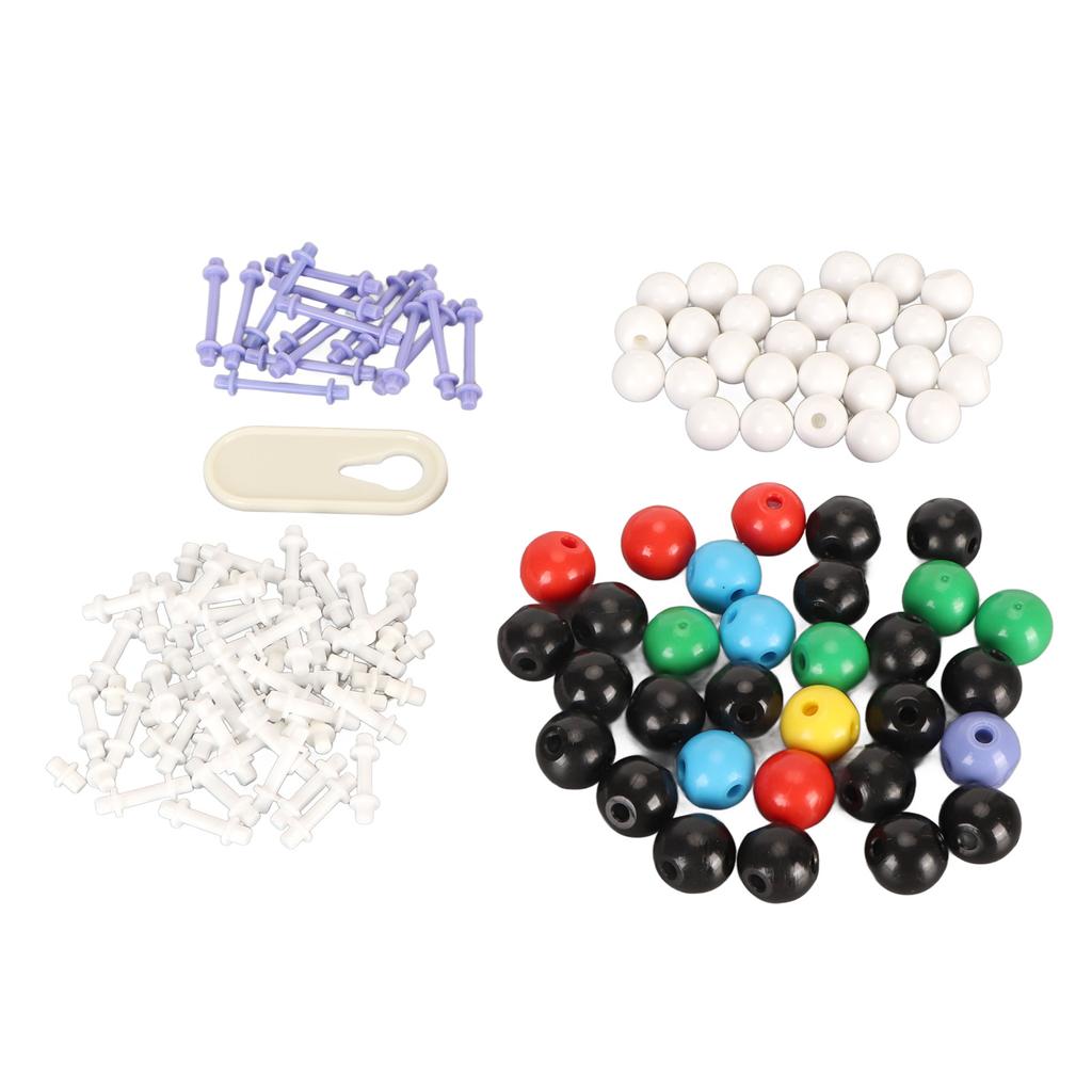 136PCS Organic Chemistry Molecular Model 59 Atoms 76 Links 1 Link Remover Tool Molecular Structure Modeling Kit for