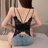Lace Backless Camisole for Women, Summer Outerwear and Innerwear with Built-In Bra Pads, 2025 New Style Base Layer