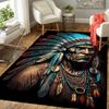 Native Americans Rug Floor Mat for Living Room or Bedroom Soft and Comfortable Carpet a Gift for Birthday and Holiday.DFF0925537
