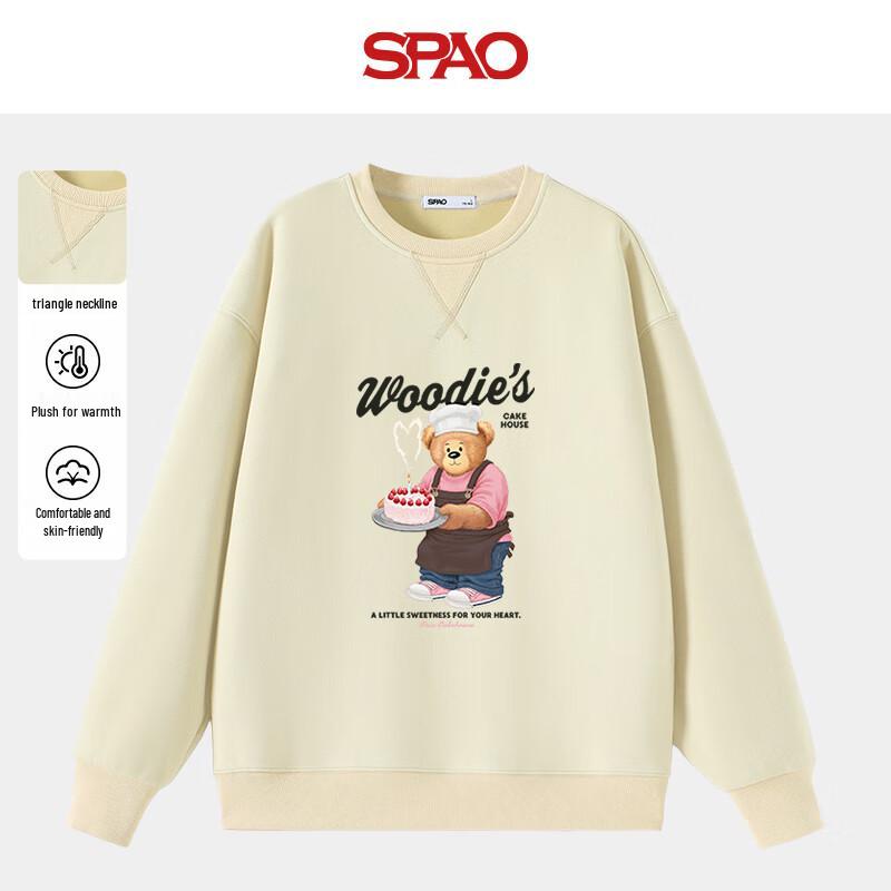 

SPAO Little Bear Couple Fleece Sweatshirt M