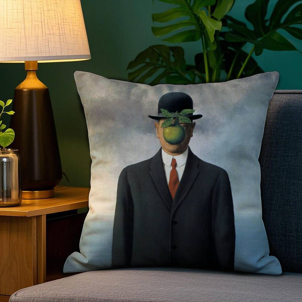 Federa per Cuscino Pop Art Salvador Dalí Divano Soggiorno Camera da Letto Stampa Double-sided Cuscino Quadrato Federa per Cuscino per il Riposo