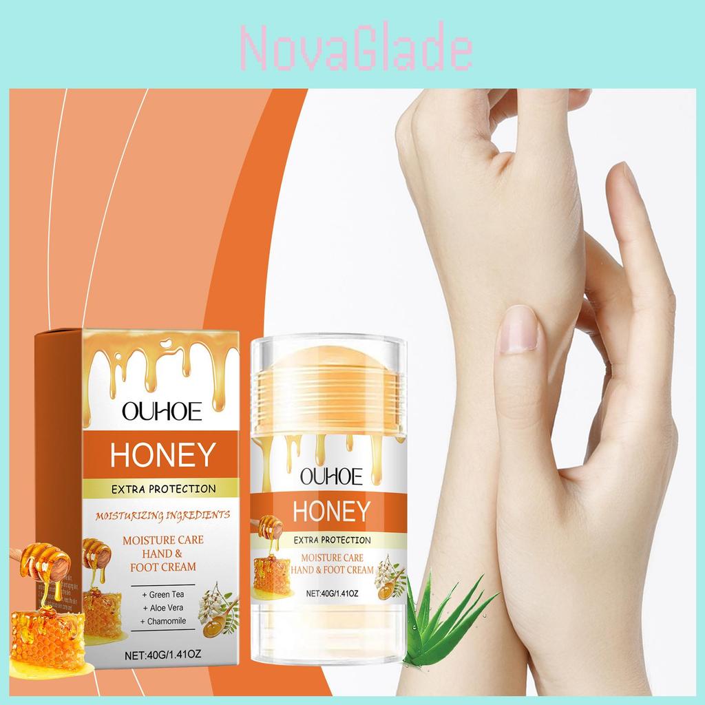 Ouhoe Hand And Foot Care Stick Deeply Moisturizing Nourishing Honey For Soft Skin