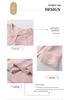 Early Spring Chic: Jacquard Light Luxury Apricot Plus Size Round Neck Three-Quarter Sleeve Women's T-shirt