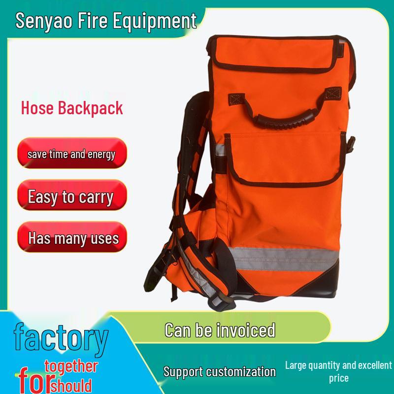 Fire-Resistant Water Backpack with Stainless Steel Frame for Forest Fire Rescue