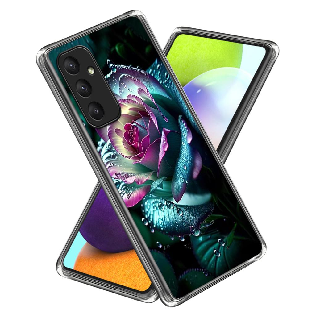 For Samsung Galaxy A55 5G Case Shock-Absorbent TPU Pattern Printed Phone Cover