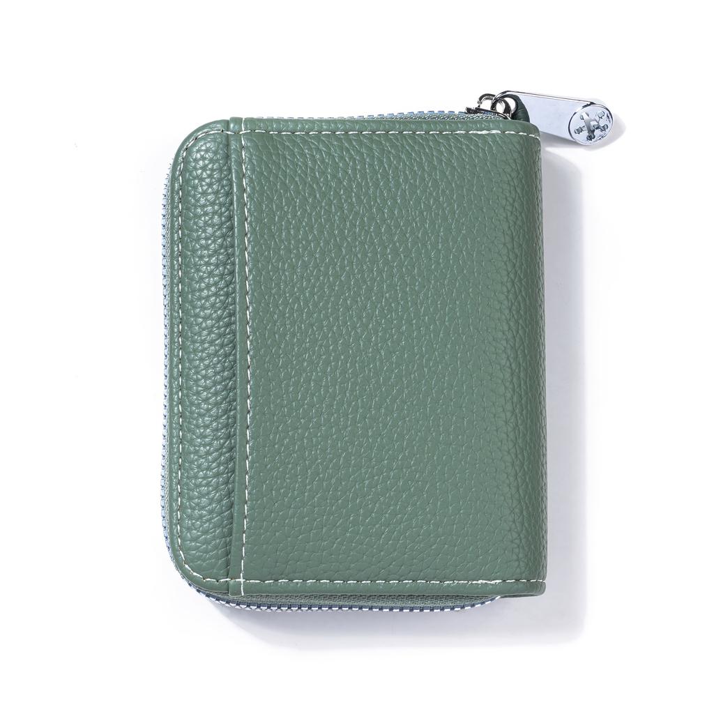 Short Coin Purse  Women's Leather Texture Small Wallet  Fashionable Coin Bag  Women's Card Case  Japanese Style