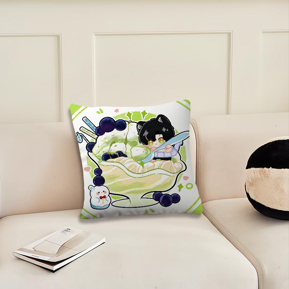 Love and Deepspace Merry ice cream cushion cover Pillow Cover Decoration Room Home Sofa living Office Car Nordic Simplicity
