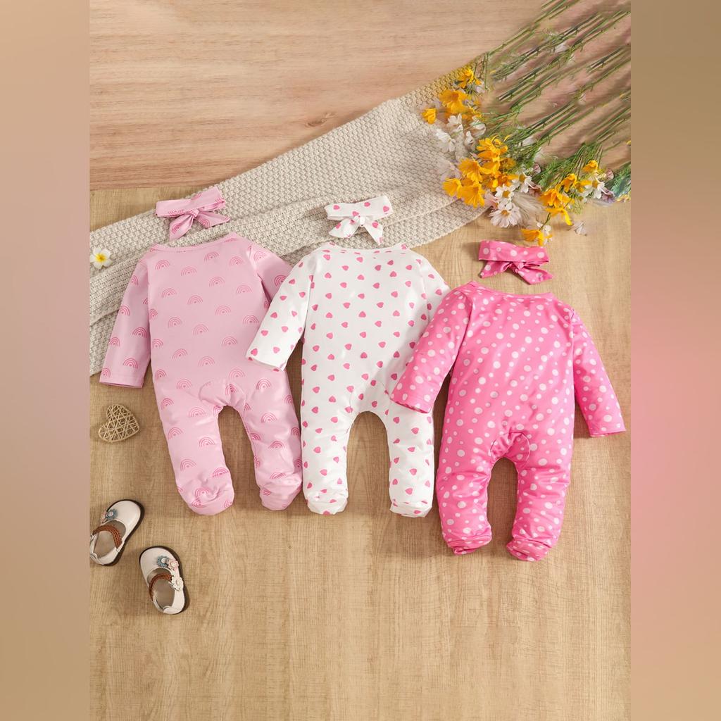 Fashionable Baby Romper For Infant Girls - Trendy Toddler Bodysuits