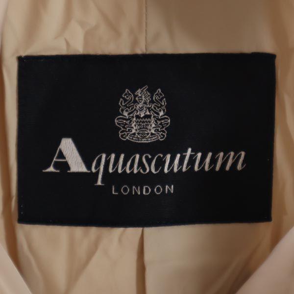 Aquascutum Long sleeve down coat Beige Women Used
