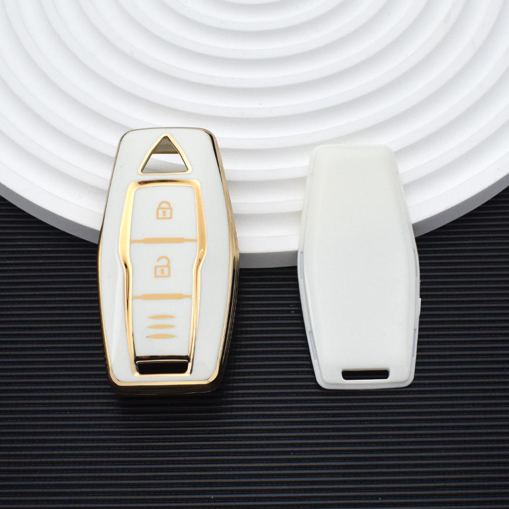 2 3 4 Bottons for Mitsubishi Outlander 2023 2022 2024 TPU Car Smart Key Case Cover Control Remote Key Holder Accessories