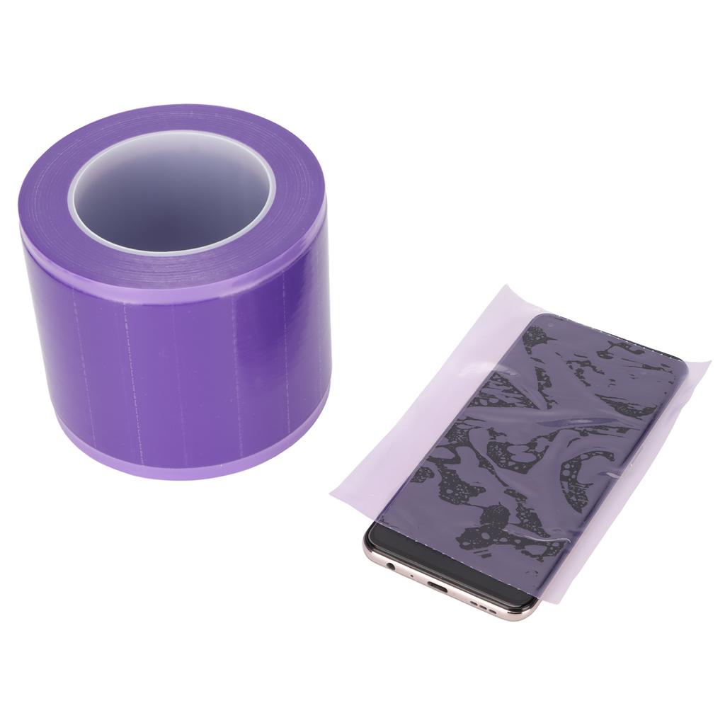 1200 Sheets 4x6in Perforated Barrier Film Disposable Protective PE Film for Dental Equipment Tattoo Machine Purple
