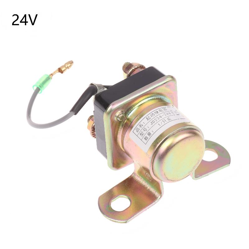 

Jd134 12V Jd234 24V Starter Relay Solenoid Switch Replacement For Diesel Engine Motorcycle Starter Motor Accessories JD234 24V