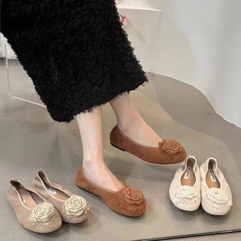 Fashion Shoes Woman Comfortable And Elegant Casual Female Sneakers Flats Modis Shallow Mouth Square Toe Dress New 2024 Retro Summer Lace
