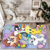 Classic Looney Tunes Characters Square rugs are a great choice for living rooms, bedrooms, home décor, and as gifts.