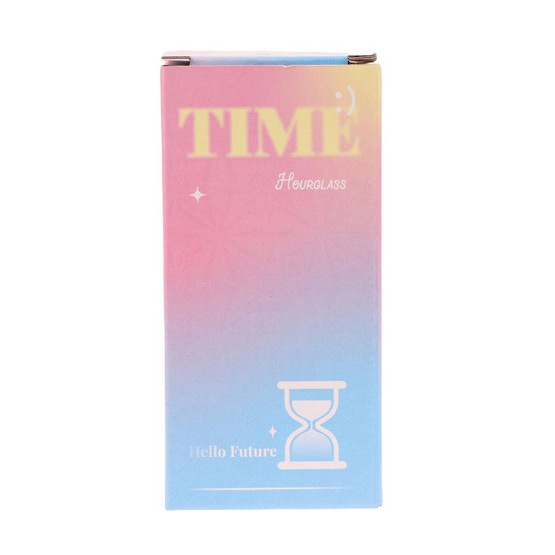 1Pc 3/5/10/15/30 Minutes Colorful Sandglass Children Kid Gift Toy Sand Timer Hour Glass Home Decoration Sand Clock