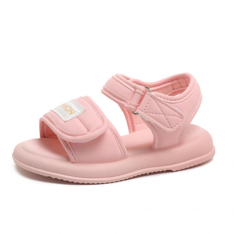 New Style Anti-slip Casual Sandals for Girls, Slip-on Soft-soled Beach Shoes