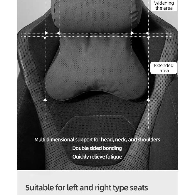 Car Headrest Adjustable Neck Rest Cushion for Mazda 2 3 6 BK BL BM BP GG GH CX-5 CX5 CX3 CX7 CX9 CX30 CX50 CX60 CX80 CX90 MX30