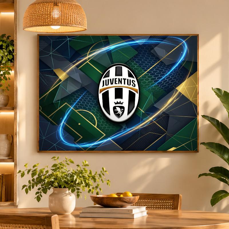 5D Diamond Painting Juventus FC DIY Full Drill Diamond Art Kit Home Decoration