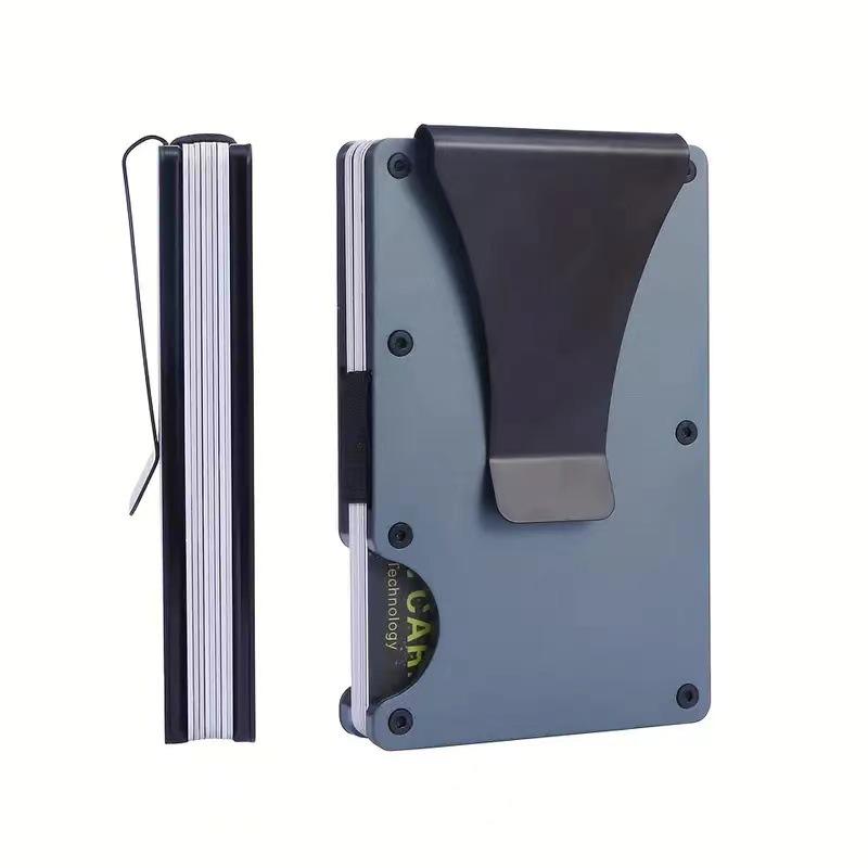 Aluminum Alloy RFID Anti-theft Credit Card Holder
