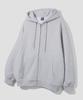 Agod (Fleece-Lined) 1_Way Sweat Hooded Zip-Up [Gray]