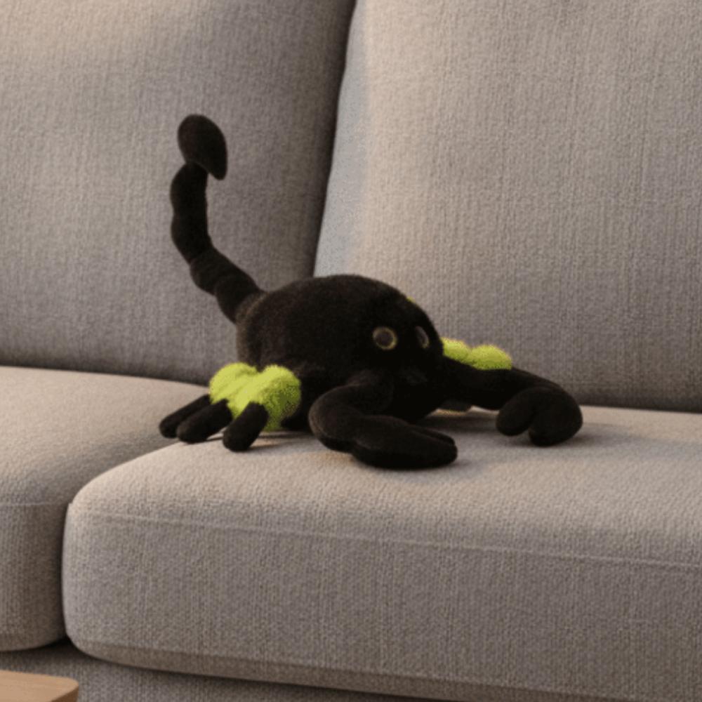 Soft Plush Scorpion Plush Toy Prone Position Insect Animal Toy Halloween Gift