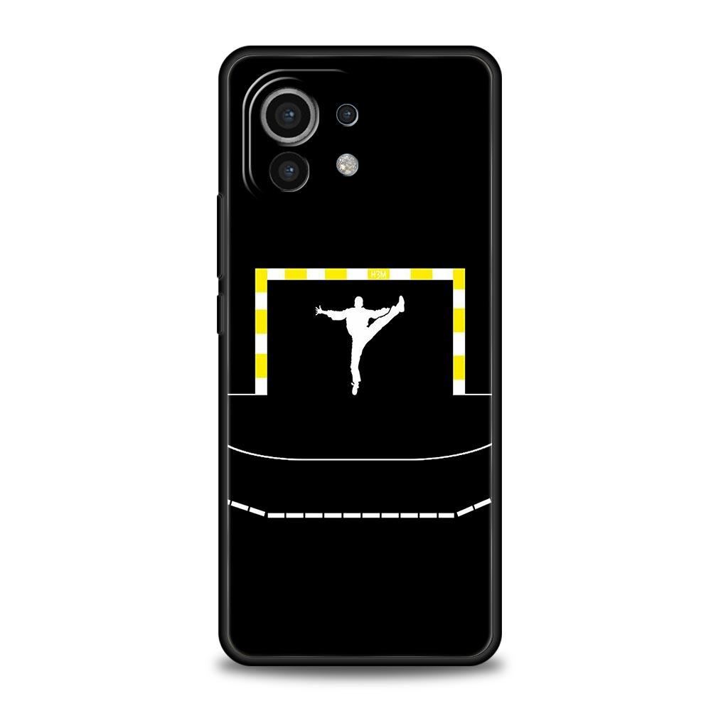 Phone Case For Xiaomi Mi 15 14 13 12 11 Lite 14T 13T 12T 11T Pro Poco X6 X5 M3 X3 Pro F5 F4 Cover Handball Sport
