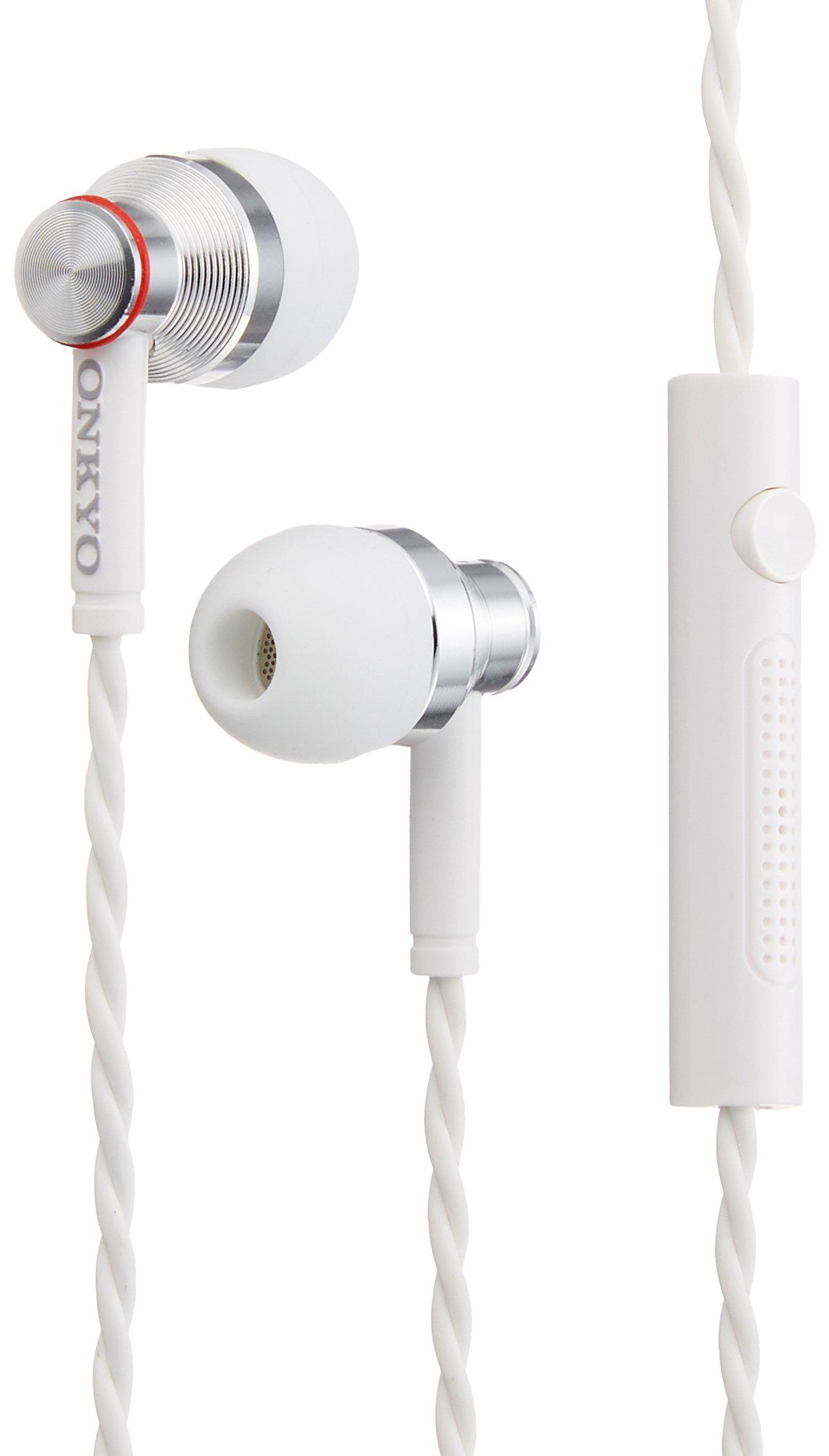 

ONKYO Внутренний ушной микрофон Белый E300MW Полуоткрытый