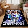 Tappeto da Pavimento Tappeto da Ufficio Celebrazione Messi dell'Argentina Perfetto per Ingresso Soggiorni Balcone Corridoio Tappeto Antiscivolo Decora Uffici