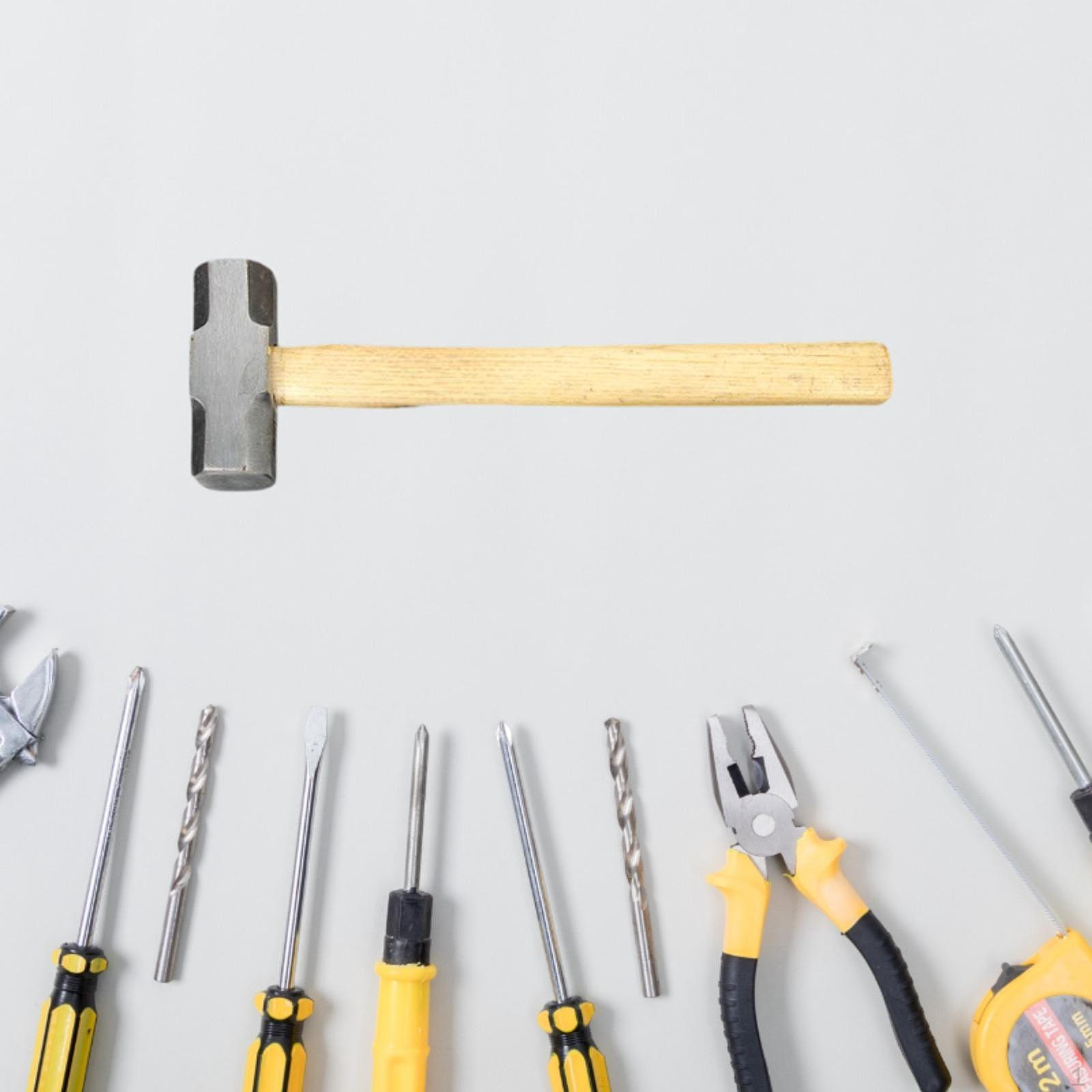 

Кувалда Универсальный Удобный Инструмент-Колышек Для Сноса Head Dia 3.8 cm